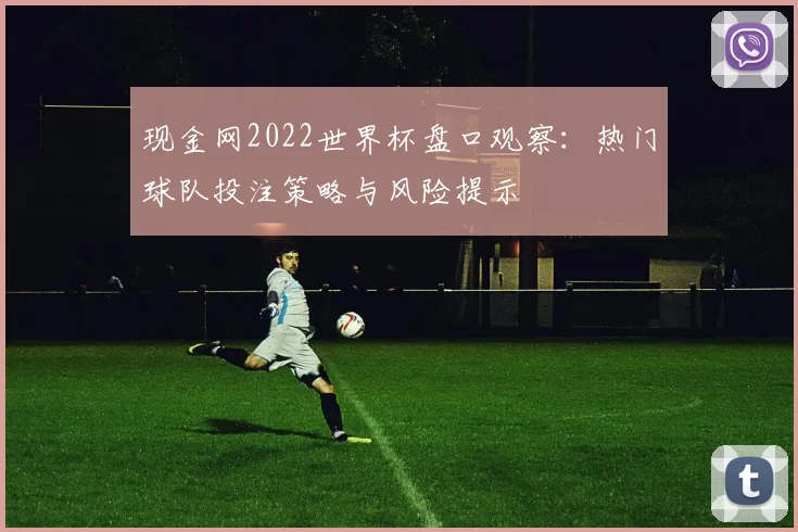 现金网2022世界杯盘口观察：热门球队投注策略与风险提示